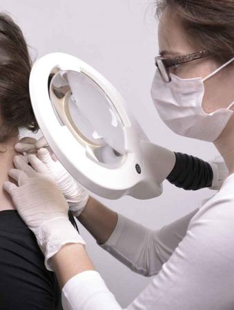 Haarentfernung Berlin, Behandlung Nacken